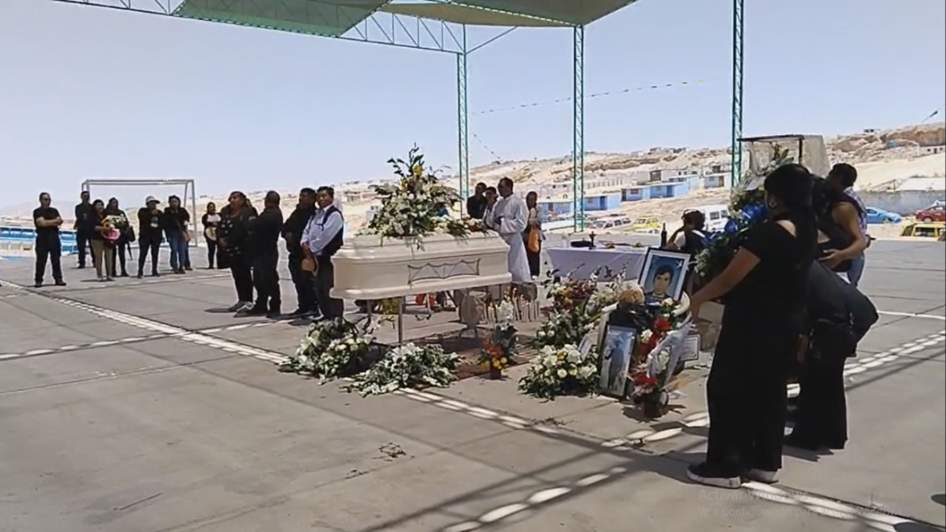 Piden justicia para dirigente Favio Ajahuana, del Cono Norte.
