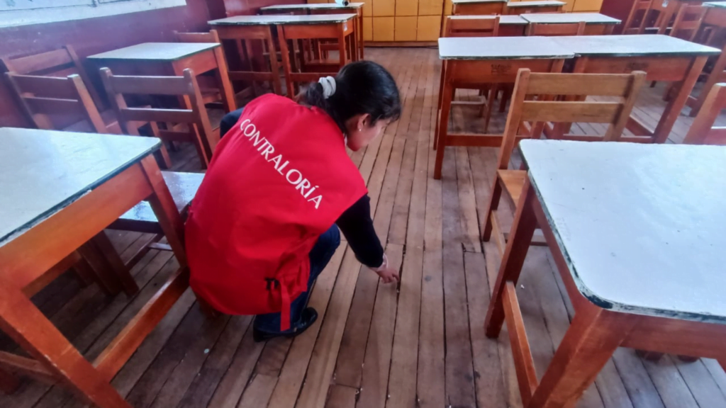 Contraloría deficiencias en colegios de Junin