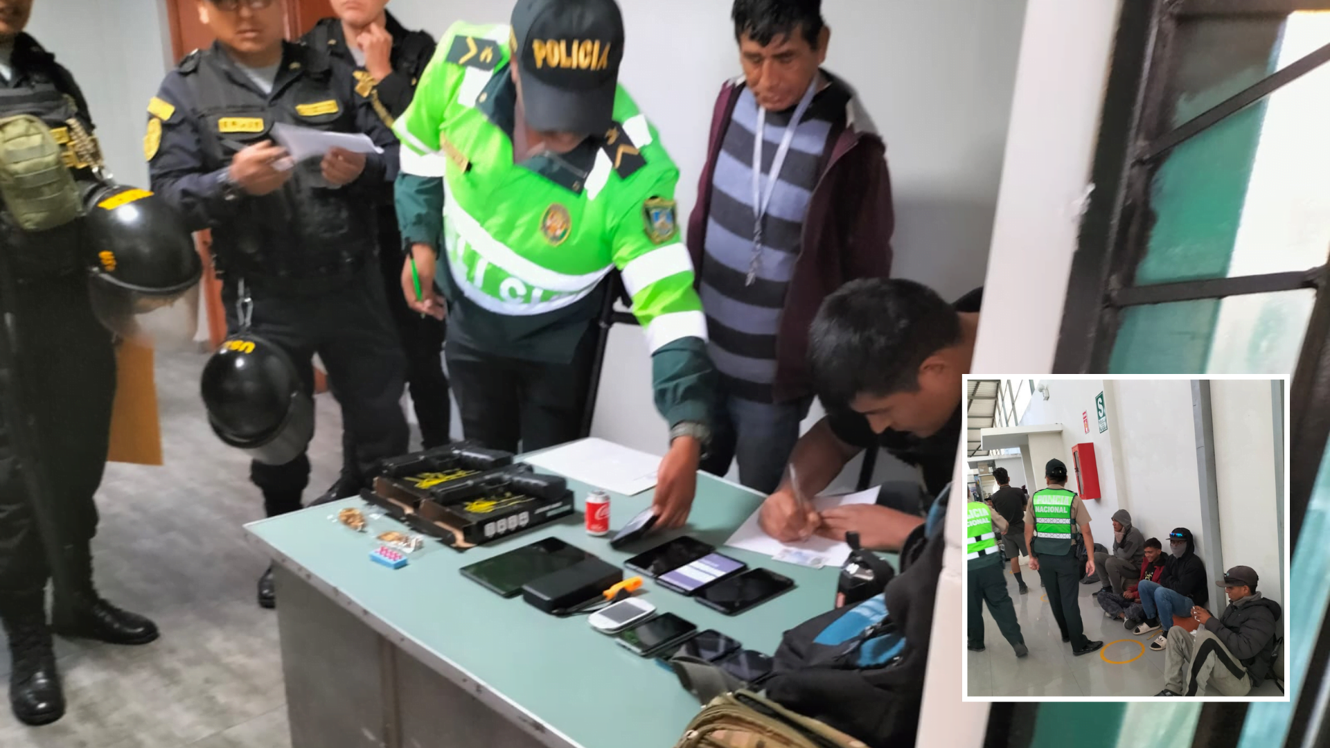 Arequipa en emergencia: policía realizó operativos hallando indocumentados, extranjeros ilegales y requisitoriados