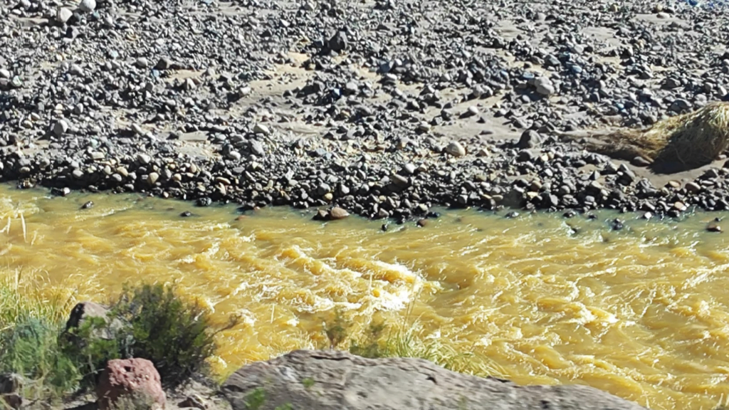  La misma situación se registró en el río Coralaque de Moquegua.
