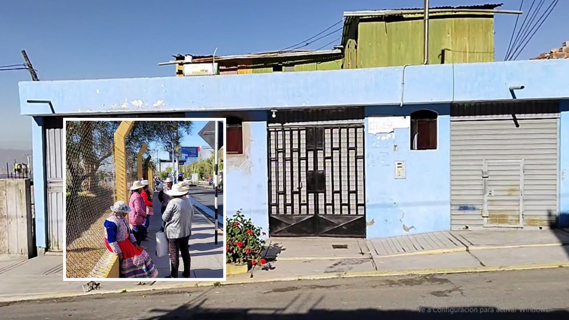 Feminicidio ocurrió en una vivienda de la asociación Camineros Empleados en Yura, Familiares llegaron a la morgue de Arequipa.
