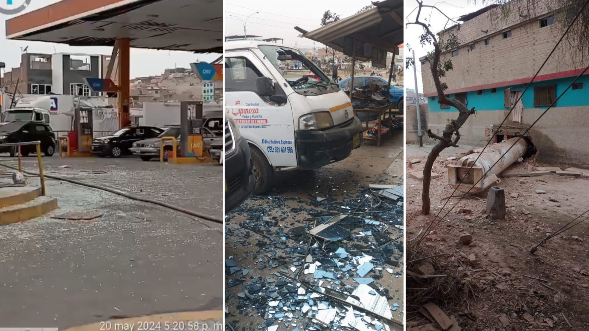 Explosión de grifo de GNV en Lima dejó un fallecido, 40 personas heridas y graves daños materiales