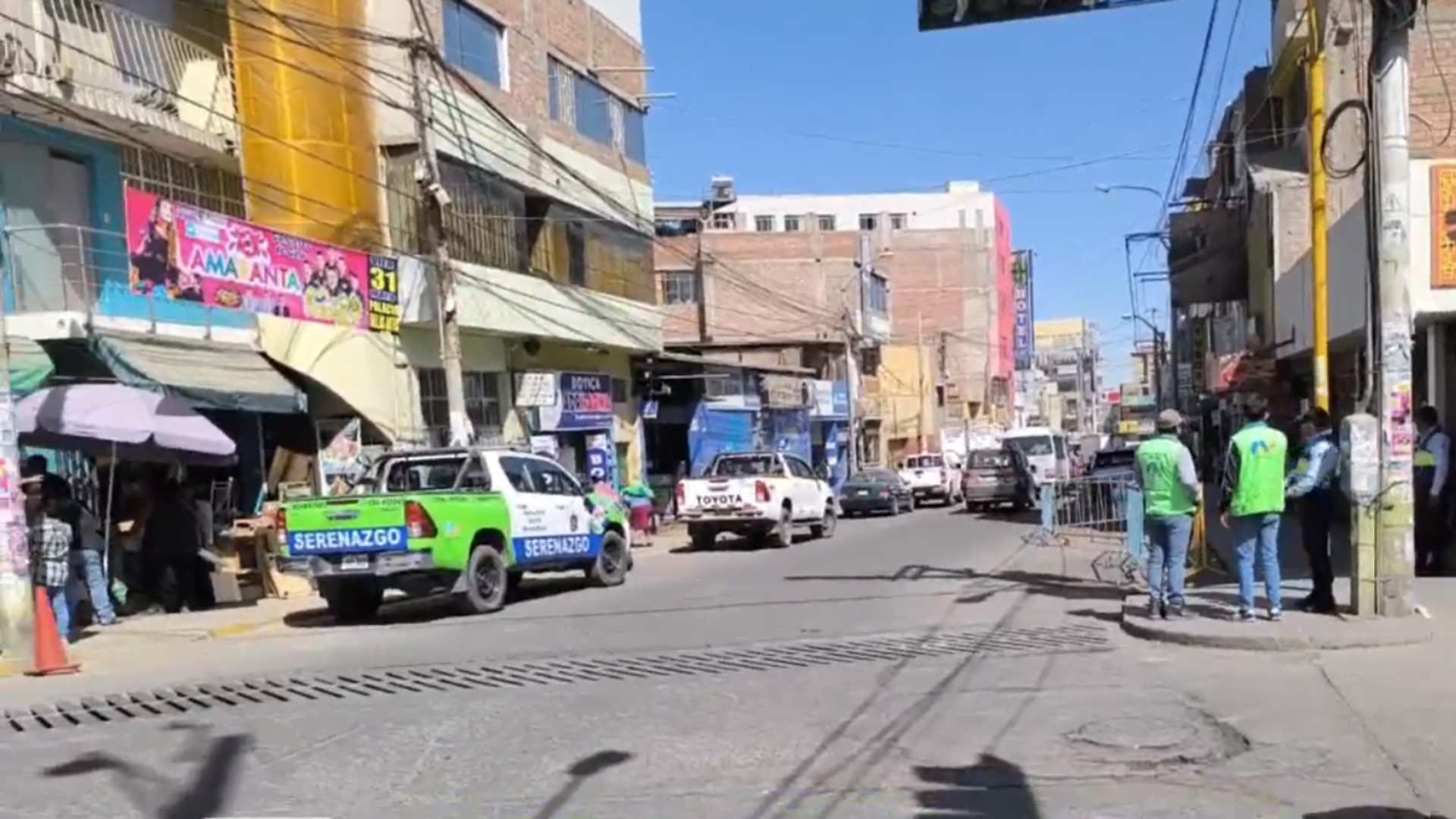 Supuestos extorsionadores Los Gallegos amenazan a ferreteros del Malecón Zolezzi, les piden S/1,500 semanales.