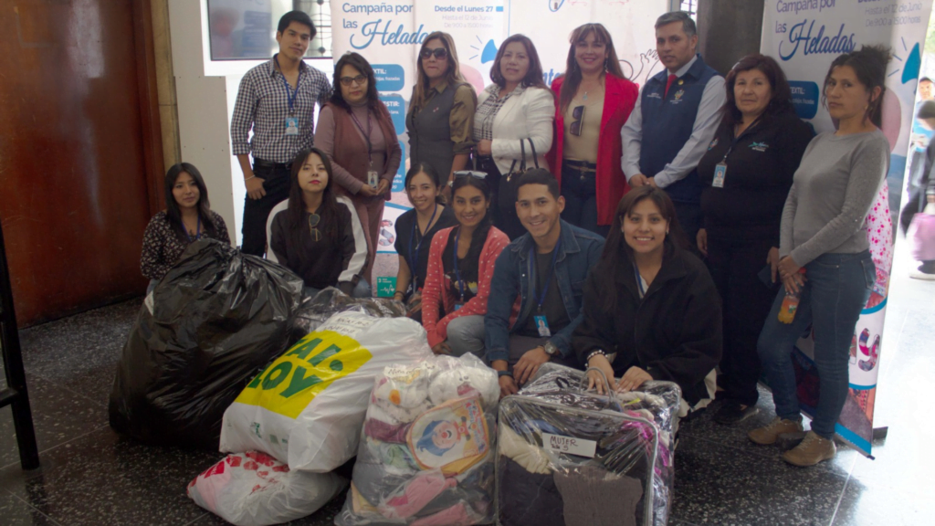 Campaña de solidaridad ‘P’istuway’: recolectaron dos toneladas de ropa de abrigo que beneficiará  6 mil niños y adultos de las zonas altas
