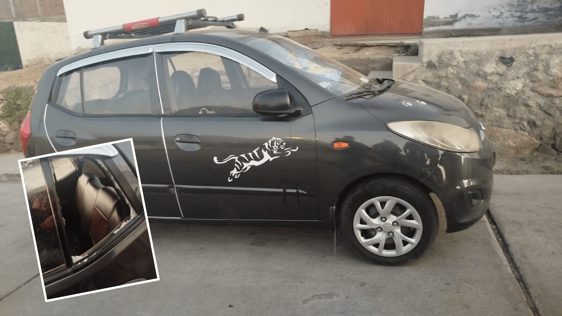 Papá acude a agasajo por el día del Padre y delincuentes desmantelan su auto en la puerta del colegio en Paucarpata