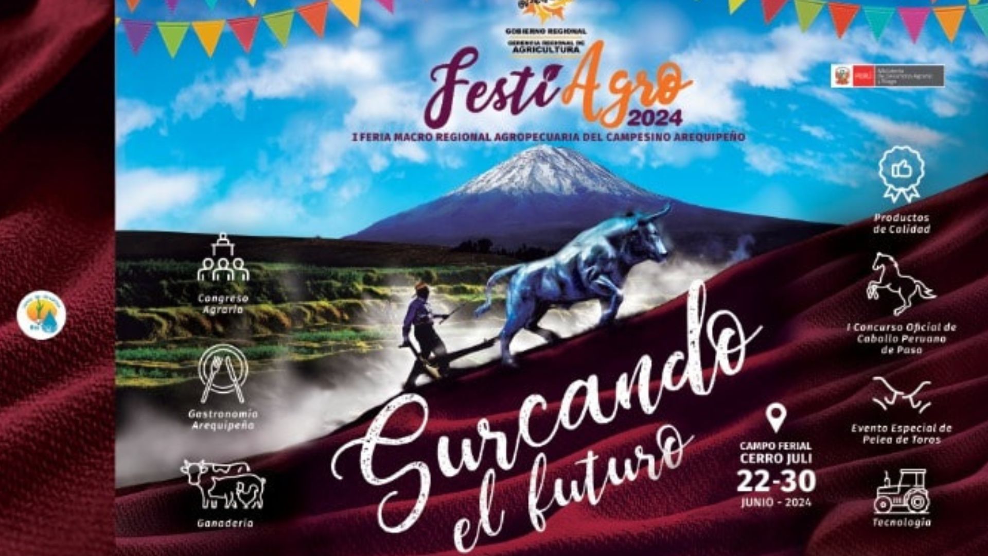 Festiagro 2024: espectáculos, exhibiciones y concursos con ingreso gratuito desde el 22 al 30 de junio en Cerro Juli.
