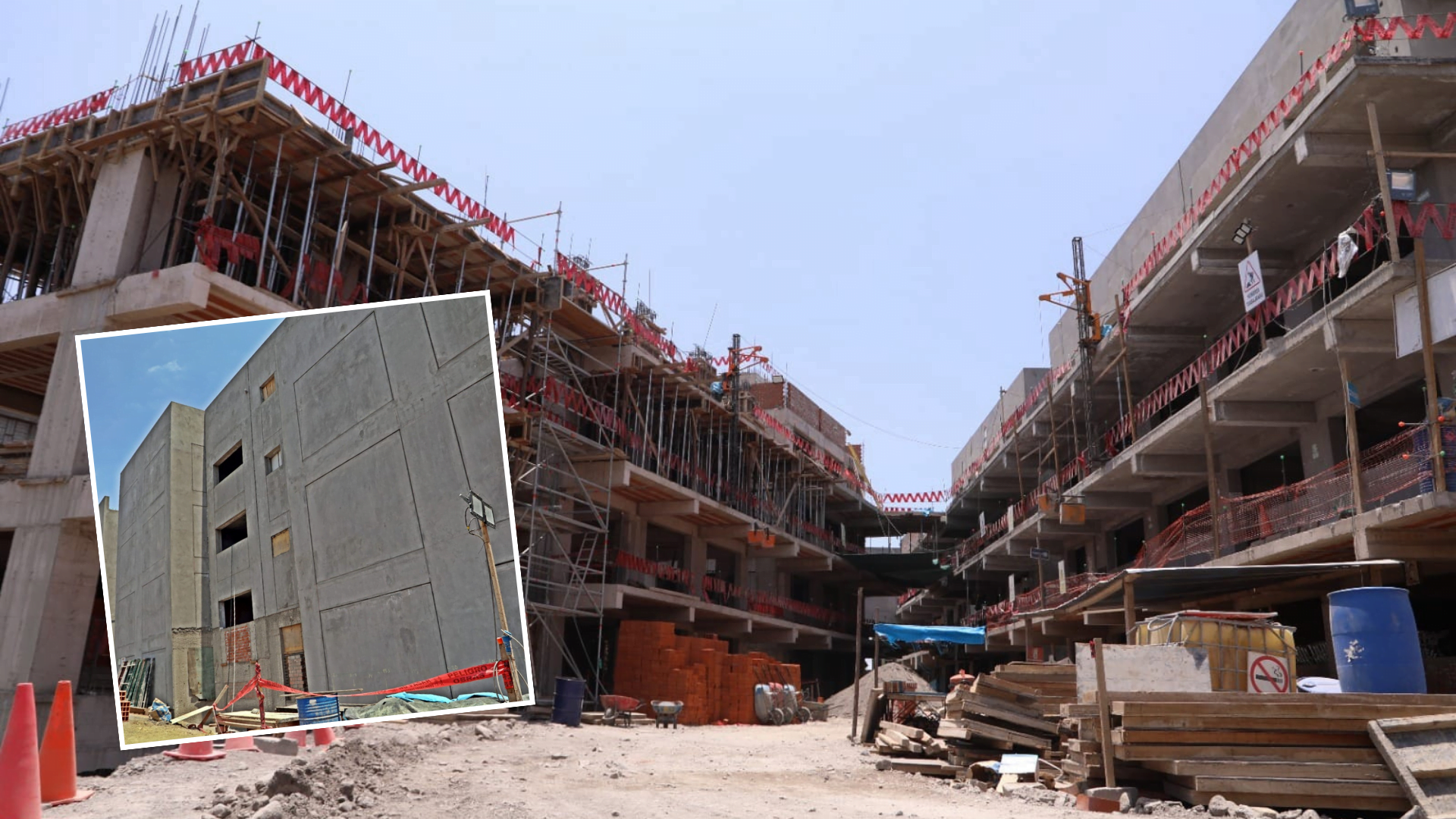 Paralizan obras en colegio Luis H Bouroncle por deficiencias en la obra y en el expediente técnico.