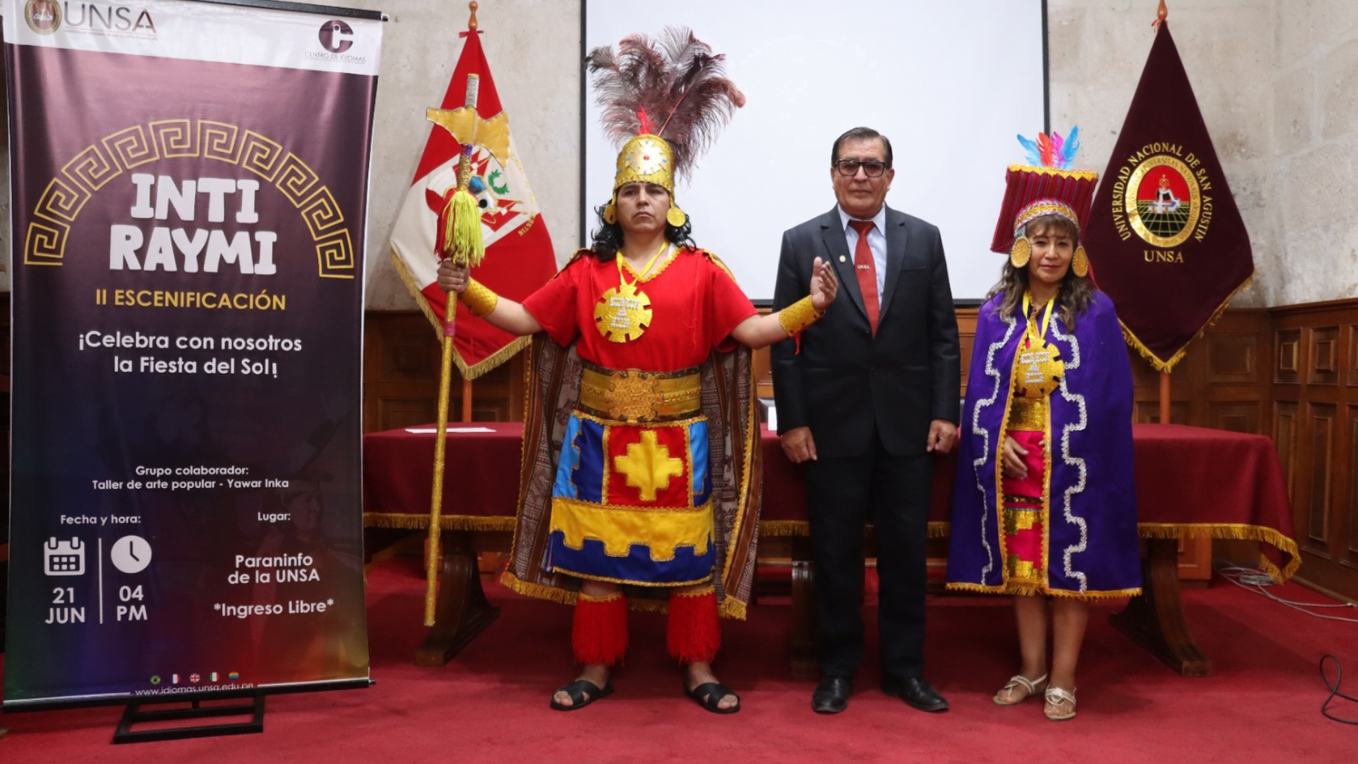 Inti Raymi en Arequipa: Unsa presenta escenificación con 30 artistas este viernes 21 de junio. Iniciará en la Plaza de Armas.