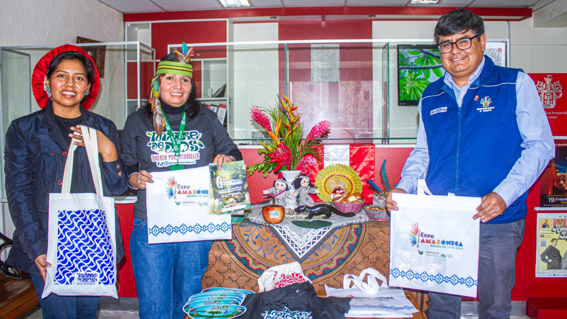 Arequipa y Madre de Dios impulsan intercambio turístico: promocionan la Expo Amazonas 2024