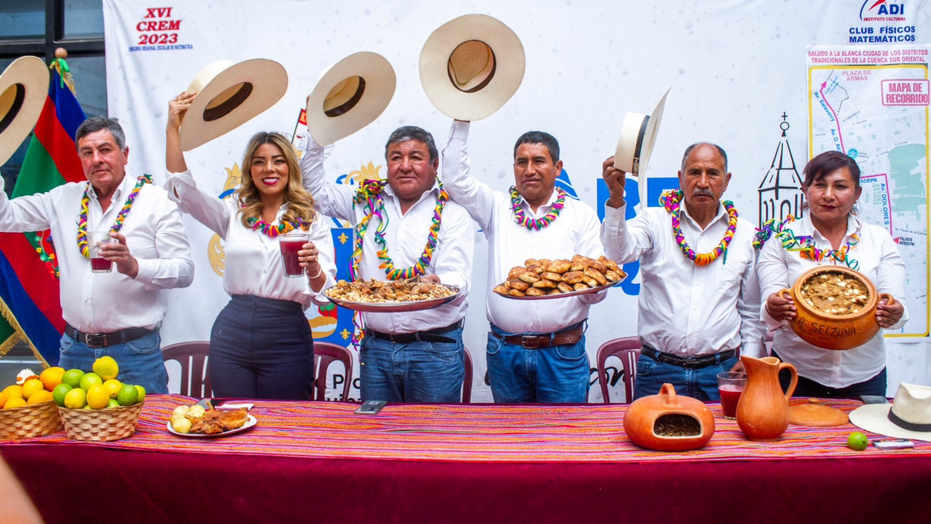 Entrada de ccapo: distritos de la cuenca sur oriental listos para participar por el 484 aniversario de la ciudad