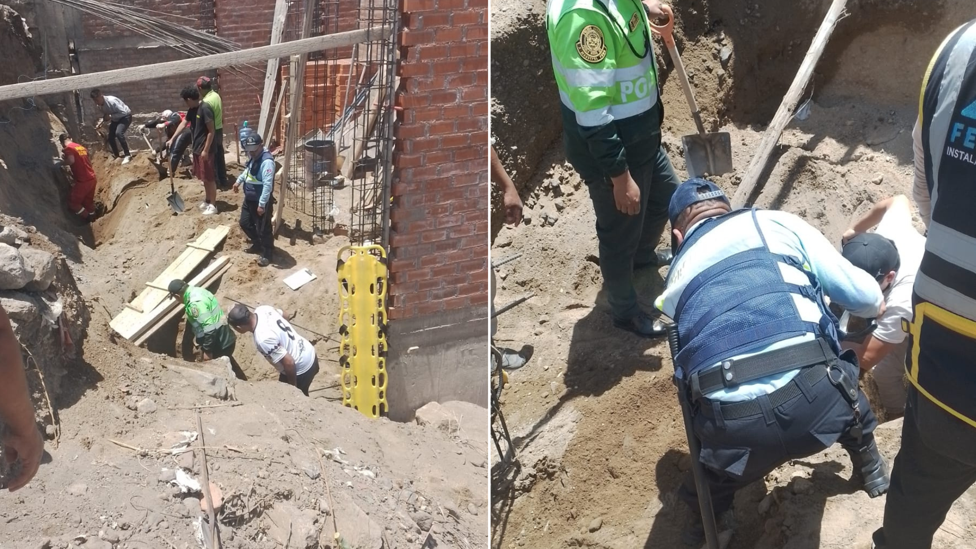 Fatal accidente en Cayma: Obrero pierde la vida y otro queda herido tras derrumbe en vivienda en construcción