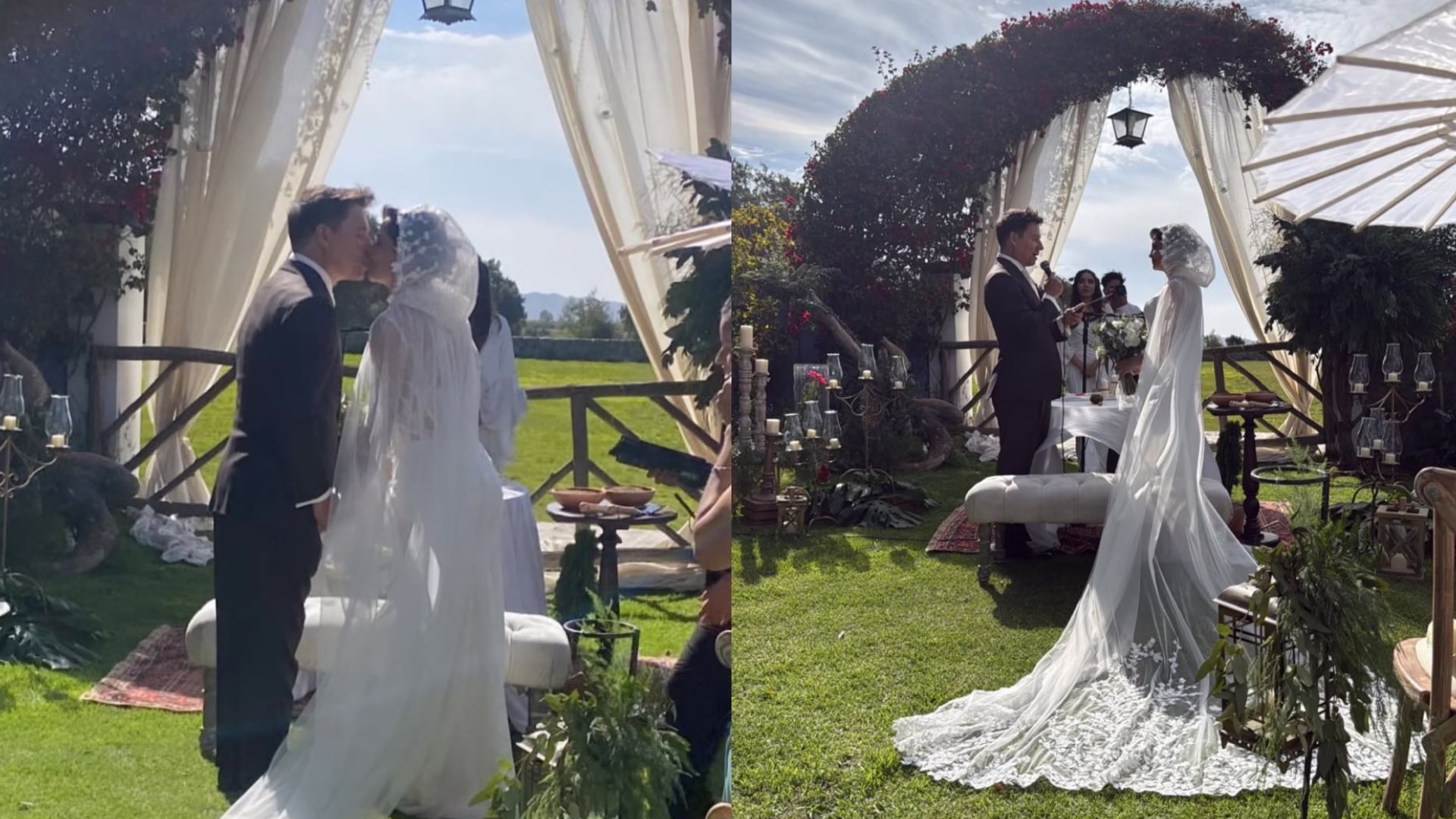 Salim Vera se casó en Arequipa: se emocionó hasta las lágrimas al ver a su esposa caminar hacia el altar