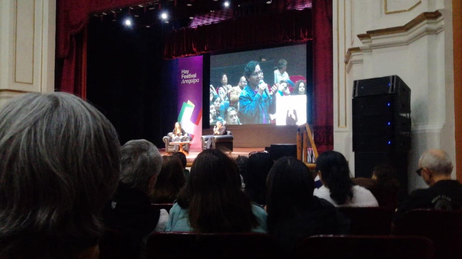 “El Amor es el otro”: ensayista Darío Sztajnszrajber estuvo presente en el Hay Festival Arequipa 2025