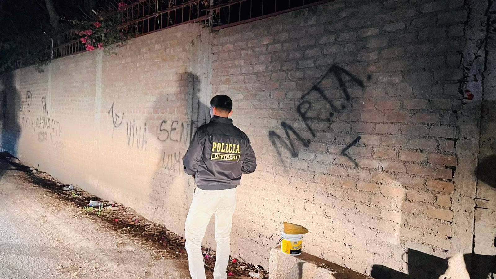 Ayacucho: Ministerio Público abre investigación por presuntas pintas con mensajes terroristas en Huamanga 2026