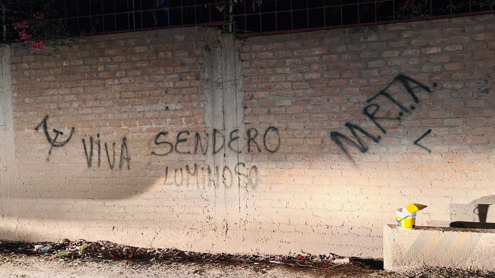 Ayacucho: Ministerio Público abre investigación por presuntas pintas con mensajes terroristas en Huamanga 2026
