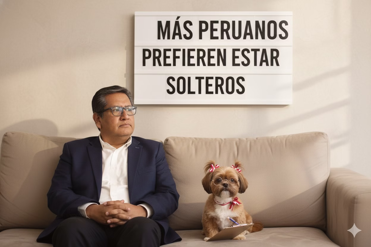 LADO B... PERÚ, EL PAÍS CASADO CON LA SOLTERÍA, artículo de opinión de Jorge Páucar.