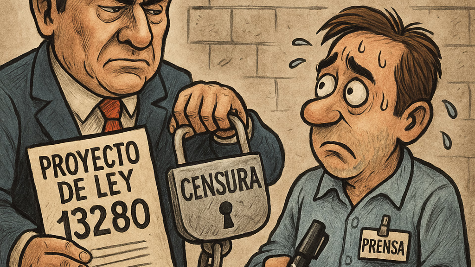 ¿Y AHORA QUÉ?... El PL 13280: una nueva amenaza que podría callar a la prensa en Perú 1 Lo que se presenta como una medida técnica contra el crimen organizado puede convertirse, en la práctica, en un instrumento de censura,