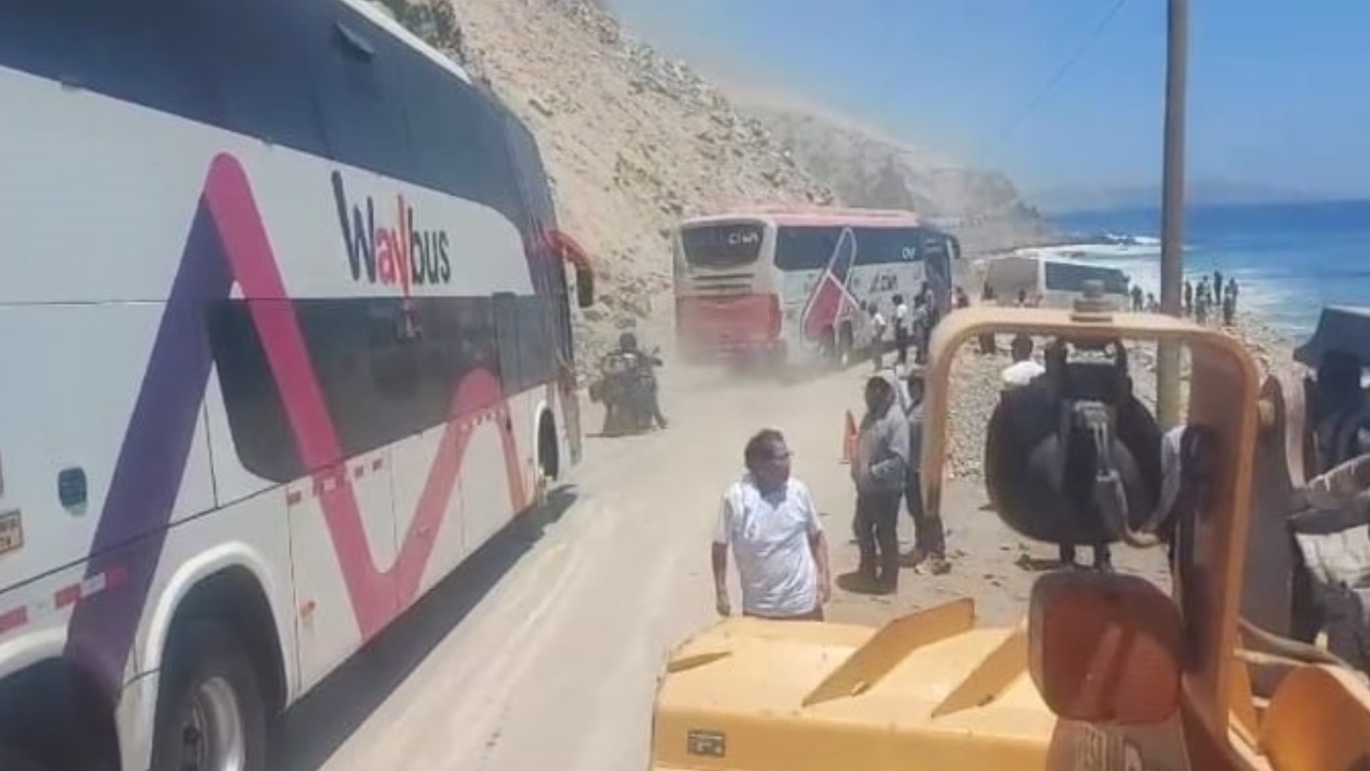 Atico: recién liberarán el 50% de la Panamericana Sur tras cuatro días de bloqueo por derrumbe
