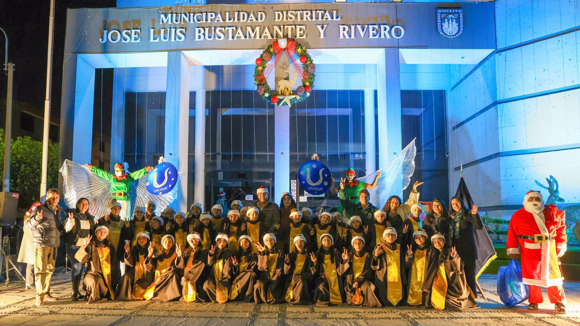Bustamante y Rivero anuncia encendido del árbol navideño y concursos por fiestas de Navidad
