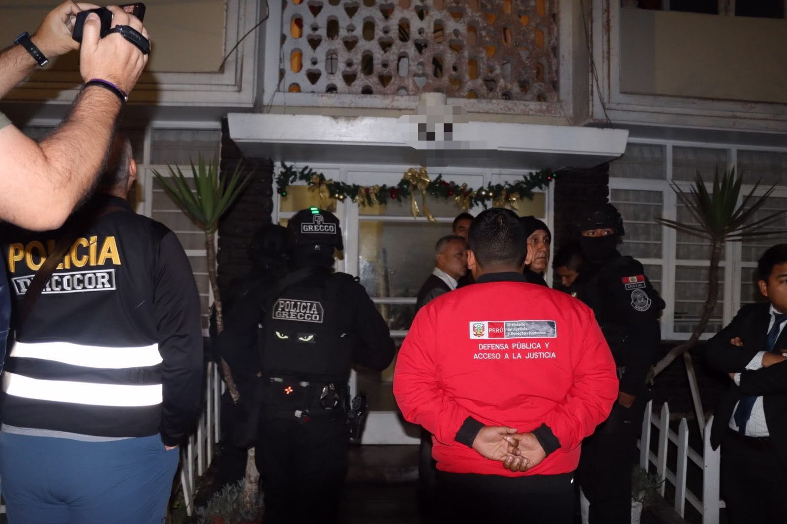 PNP allana vivienda de gobernador Ciro Castillo.