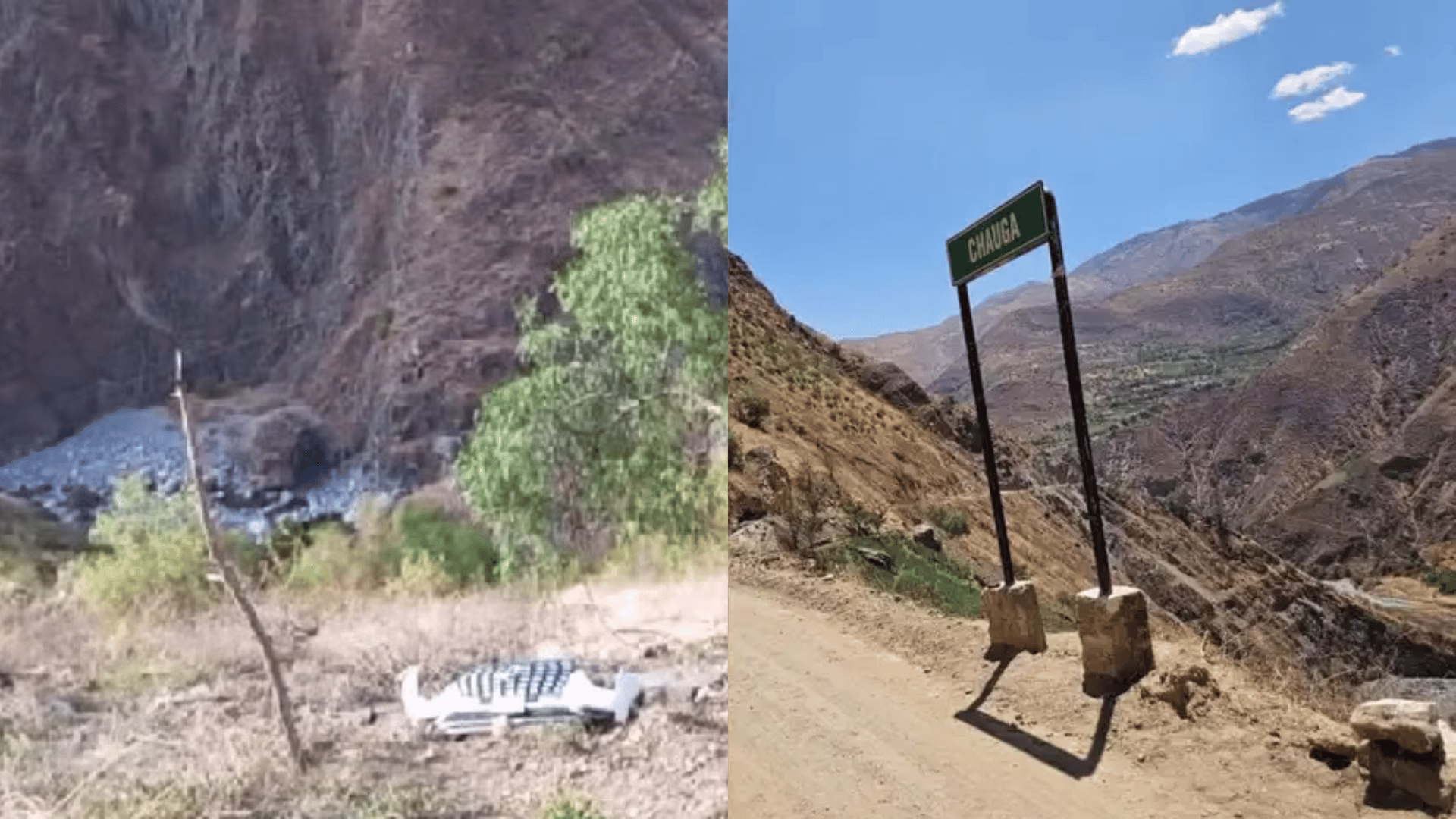 Huancavelica: bus que trasladaba pasajeros a una chocolatada cae a barranco y deja 8 fallecidos 1 El anexo de Chauga, en la provincia de Castrovirreyna.