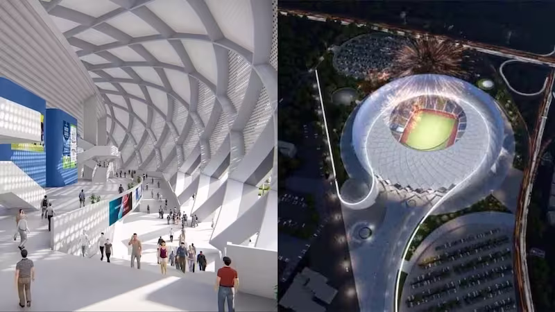 China impulsa la construcción del estadio de fútbol más moderno de América Latina 2026