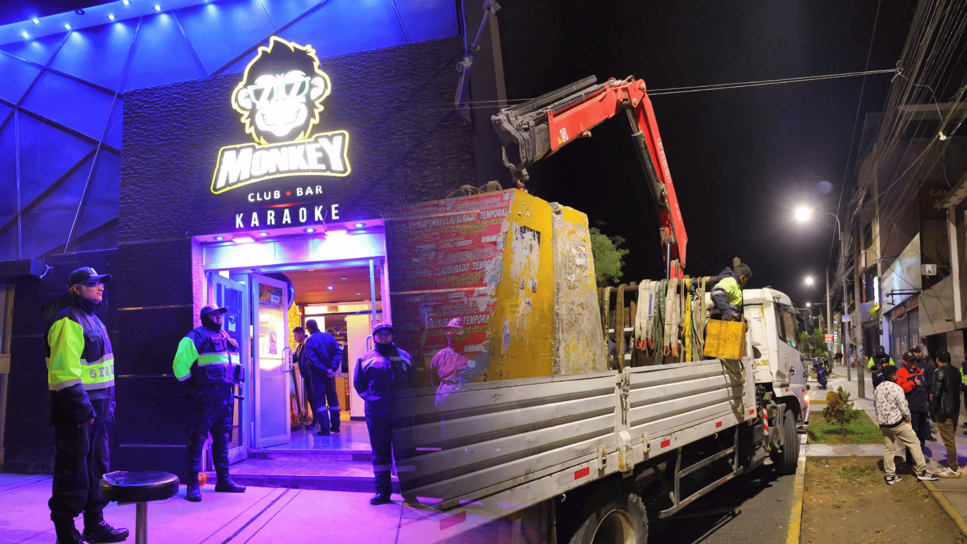 Municipalidad de Bustamante clausura pub karaoke “Monkey” por operar sin licencia en avenida Dolores 1 Municipalidad de Bustamante clausura pub karaoke “Monkey” por operar sin licencia en avenida Dolores 2026