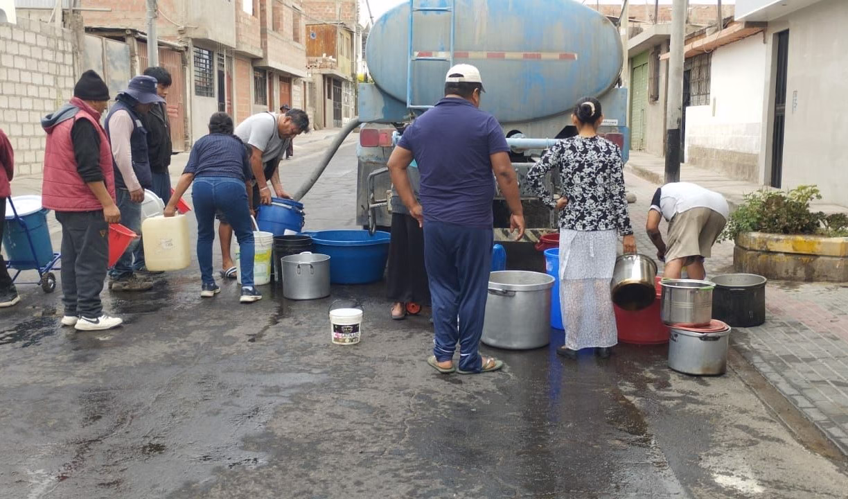 EPS Tacna atribuye falta de agua en el Cono Sur a corte eléctrico y alta demanda 2026