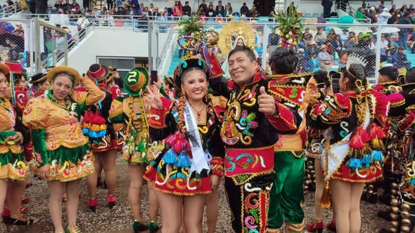 Milena Warthon debuta en la Candelaria y cumple su sueño en la fiesta más grande de Puno 2026