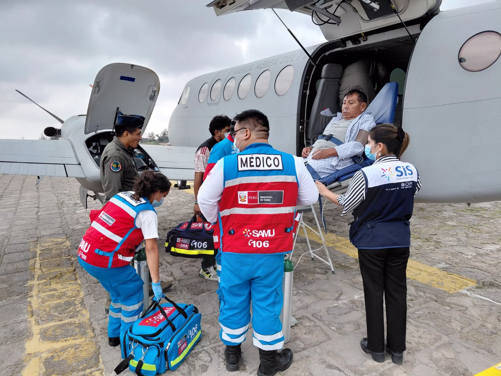 Arequipa: SIS financió traslado aéreo a Lima de dos pacientes con válvulas cardiacas obstruidas