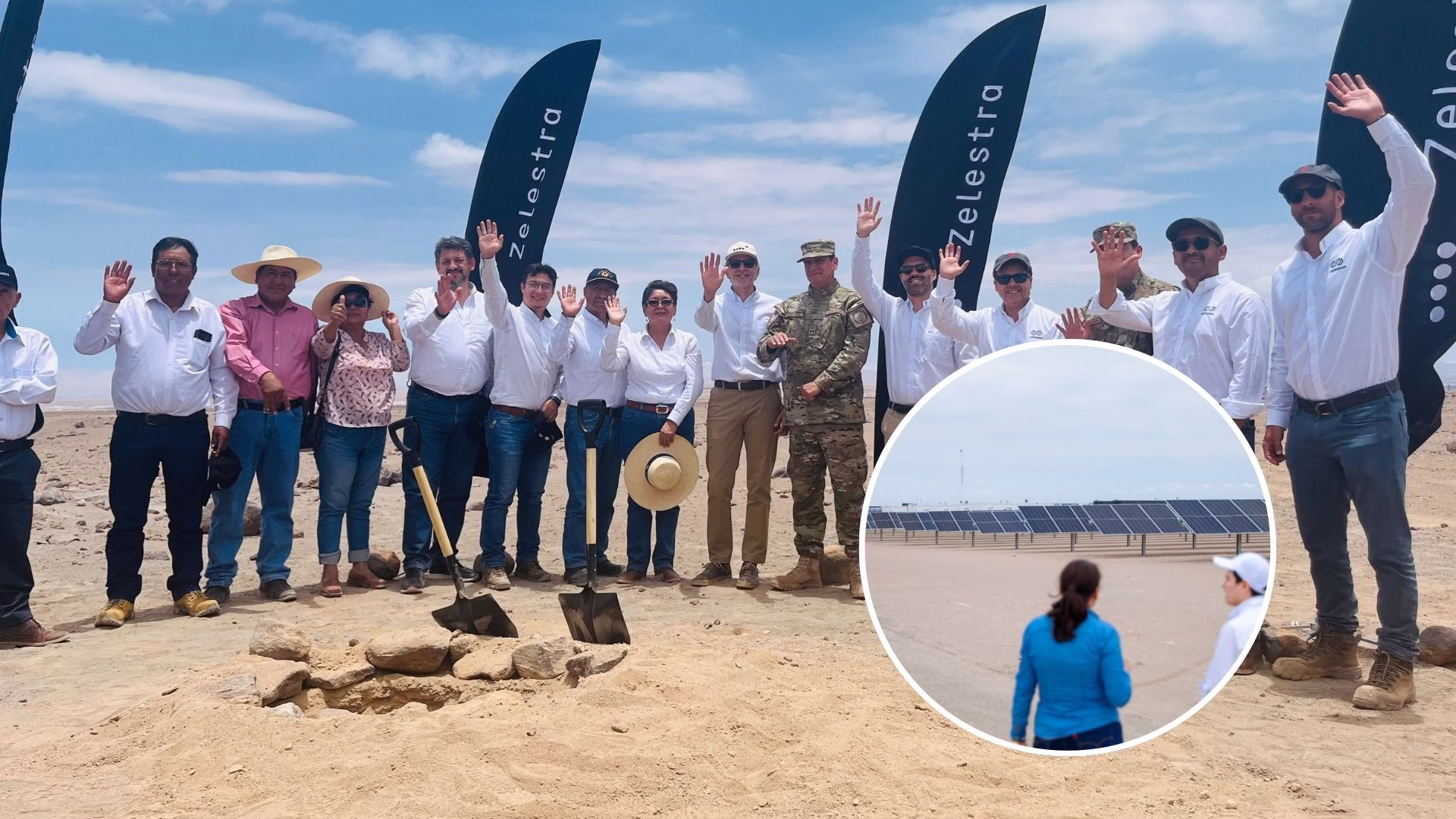 Arequipa: Inician construcción de la Central Solar Babilonia con inversión de S/ 490 millones en La Joya