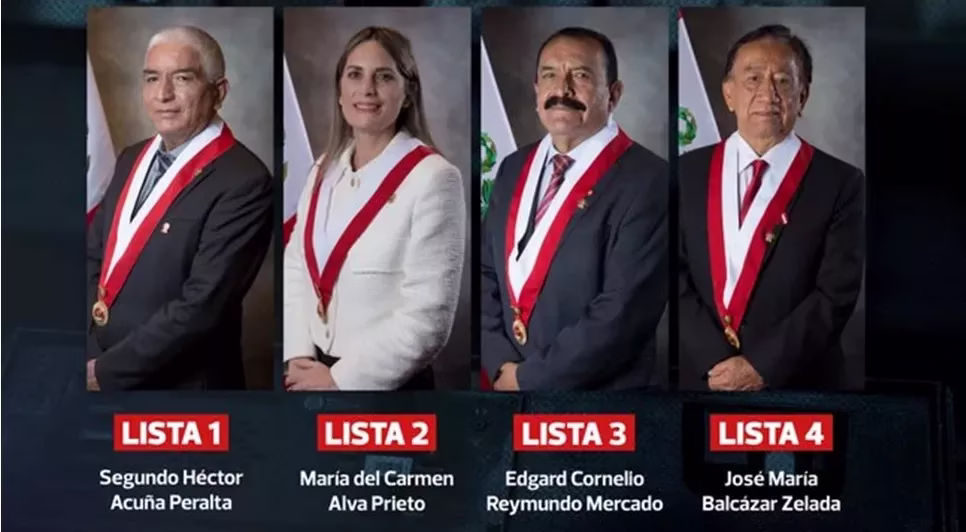 Perú elige mandatario este 18 de febrero: 4 nombres suenan con fuerza 2026