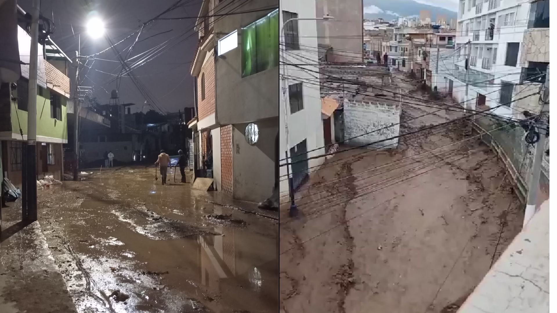 Torrentera El Chullo volvió a causar desgracias: otra vez ingresó y se desbordó por varias calles de Yanahuara