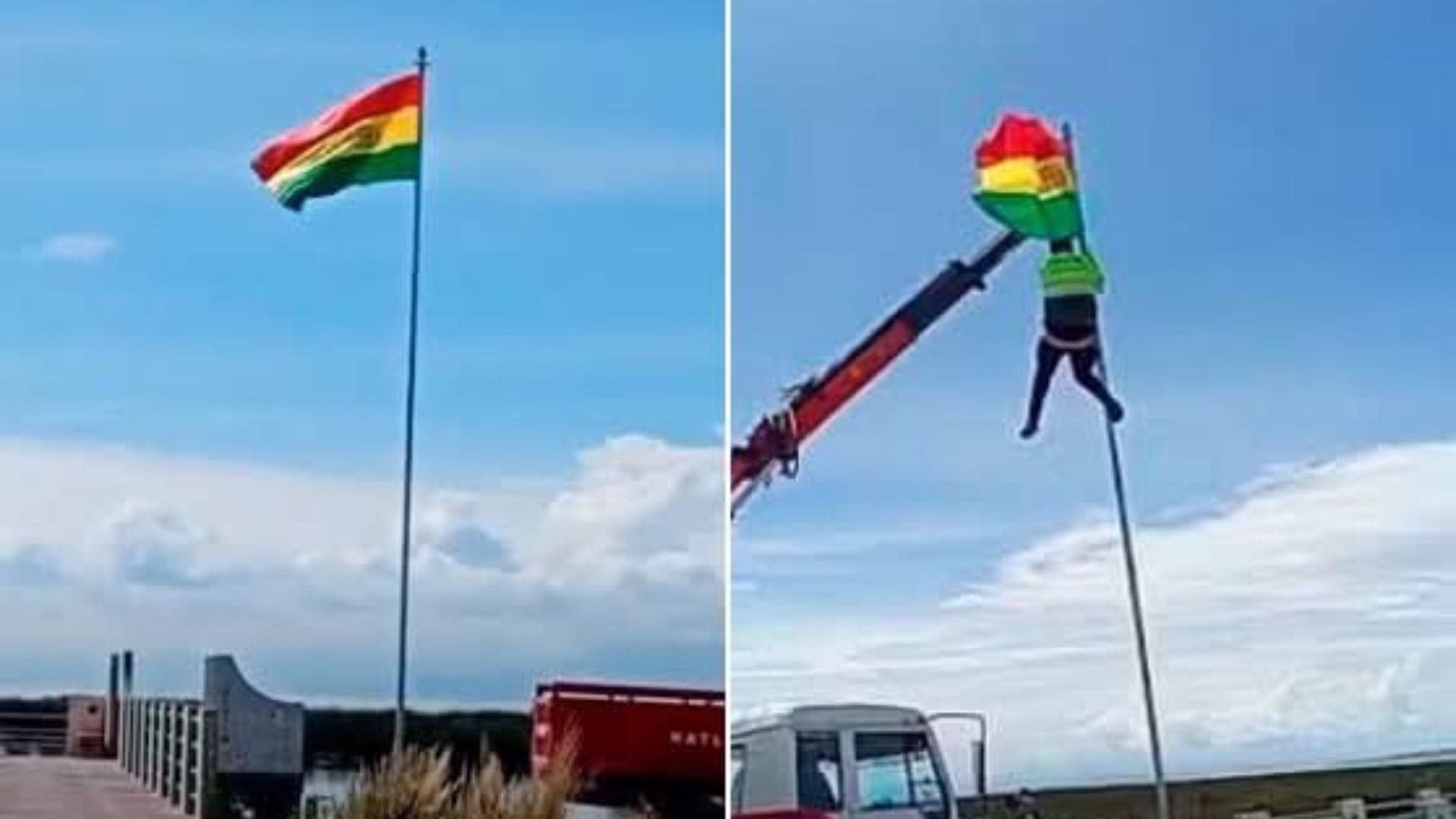 ¿Y AHORA QUÉ? | Tierra de nadie: izar banderas extranjeras ya es costumbre en Perú