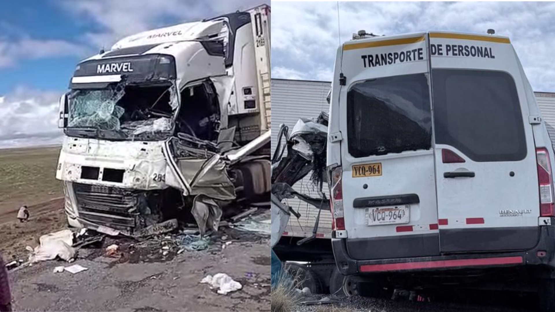 Tragedia en la carretera Arequipa–Puno: sube a 11 la cifra de fallecidos tras choque de minivan en Imata