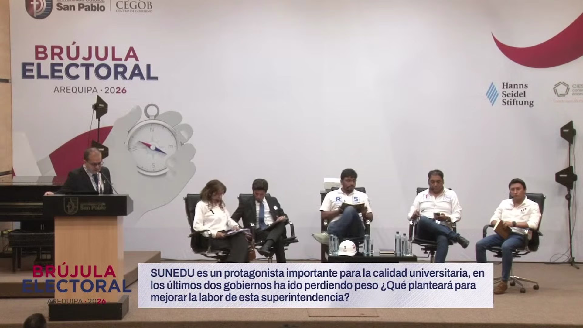 Arequipa: propuestas de candidatos al Congreso apuntan al voto joven con promesas de empleo y seguridad
