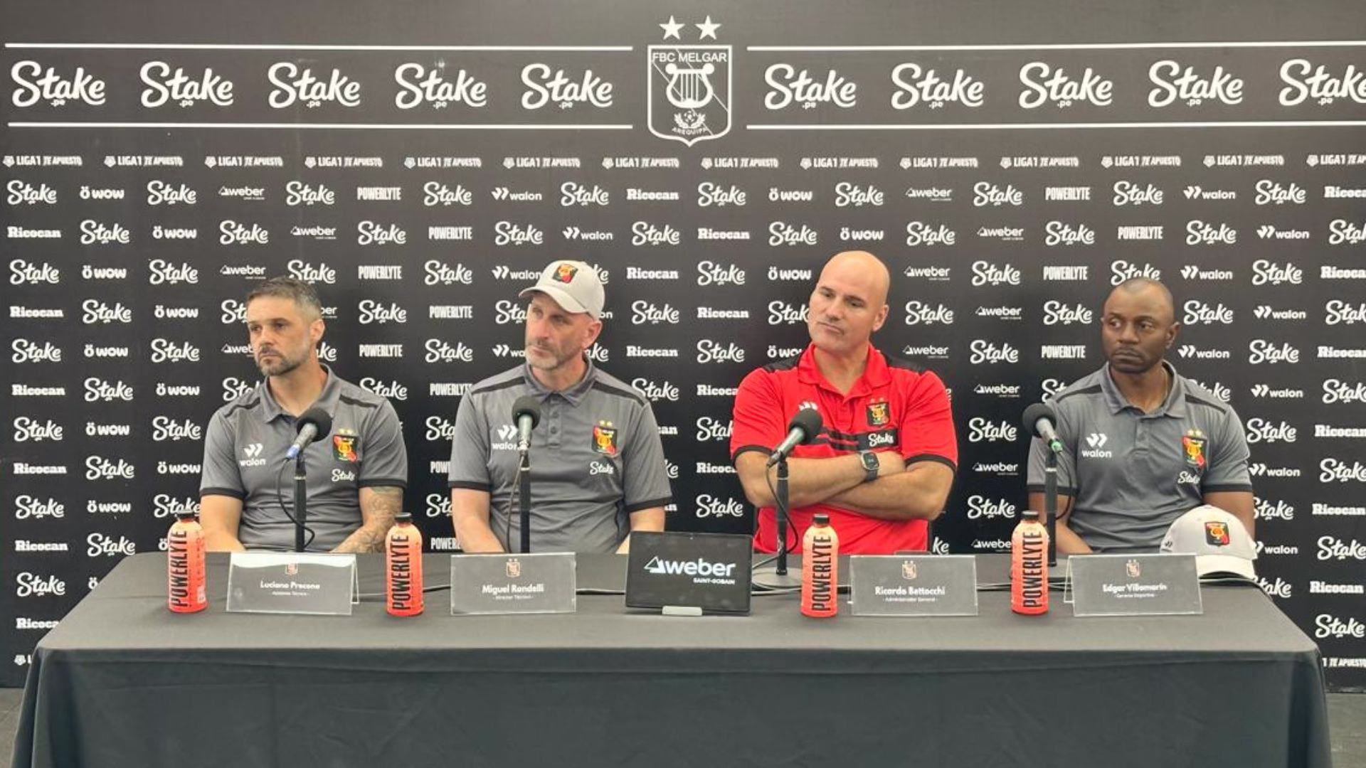 Miguel Rondelli fue presentado en FBC Melgar: “Tomamos la decisión correcta y venimos a pelear arriba”