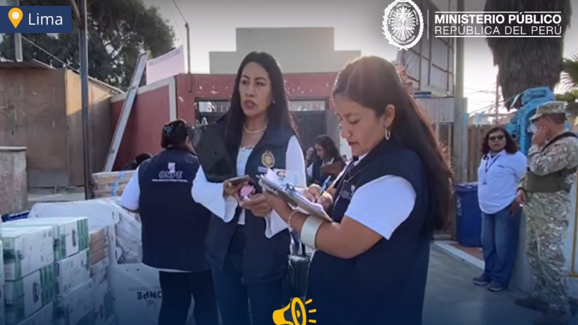 Elecciones 2026: ONPE responsabiliza a empresa por retraso de material electoral en algunas zonas de  Lima