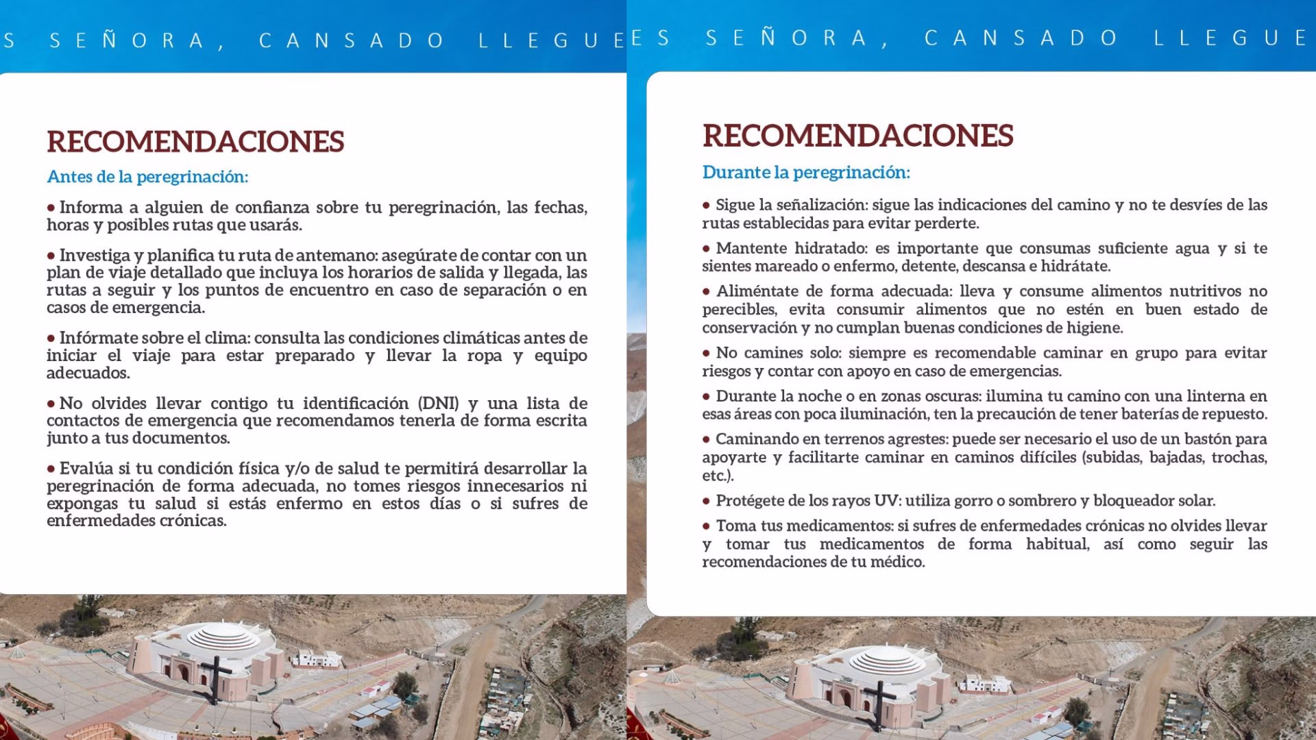 Virgen de Chapi 2026: autoridades de Arequipa emiten recomendaciones para una peregrinación segura 1 Virgen de Chapi 2026: autoridades de Arequipa emiten recomendaciones para una peregrinación segura