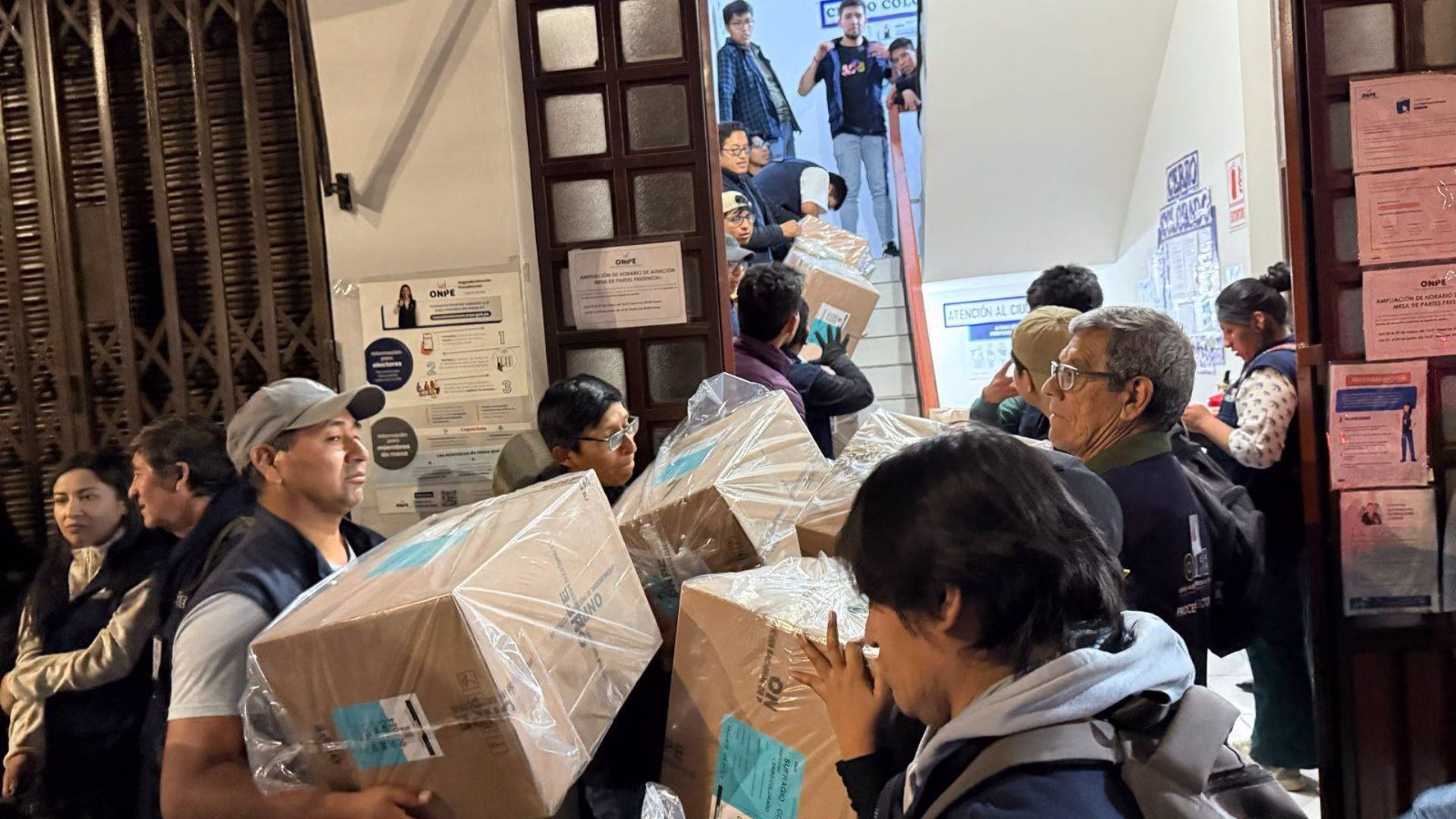 Elecciones 2026: ONPE reubica 386 mesas de sufragio por huelgas y protestas a días de la segunda vuelta