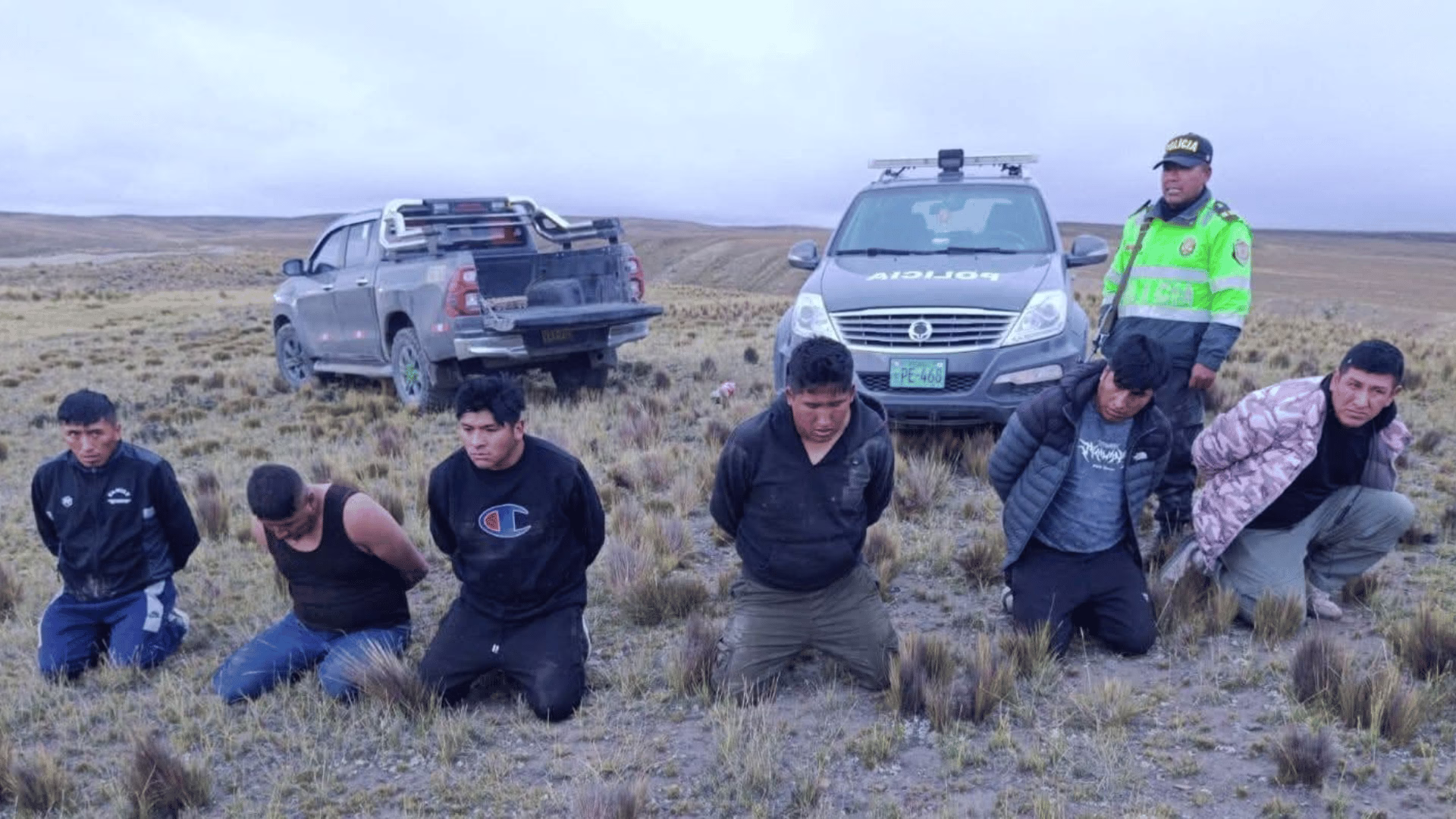 Puno: desarticulan presunta banda dedicada a asaltos en ruta Juliaca–Limbani.