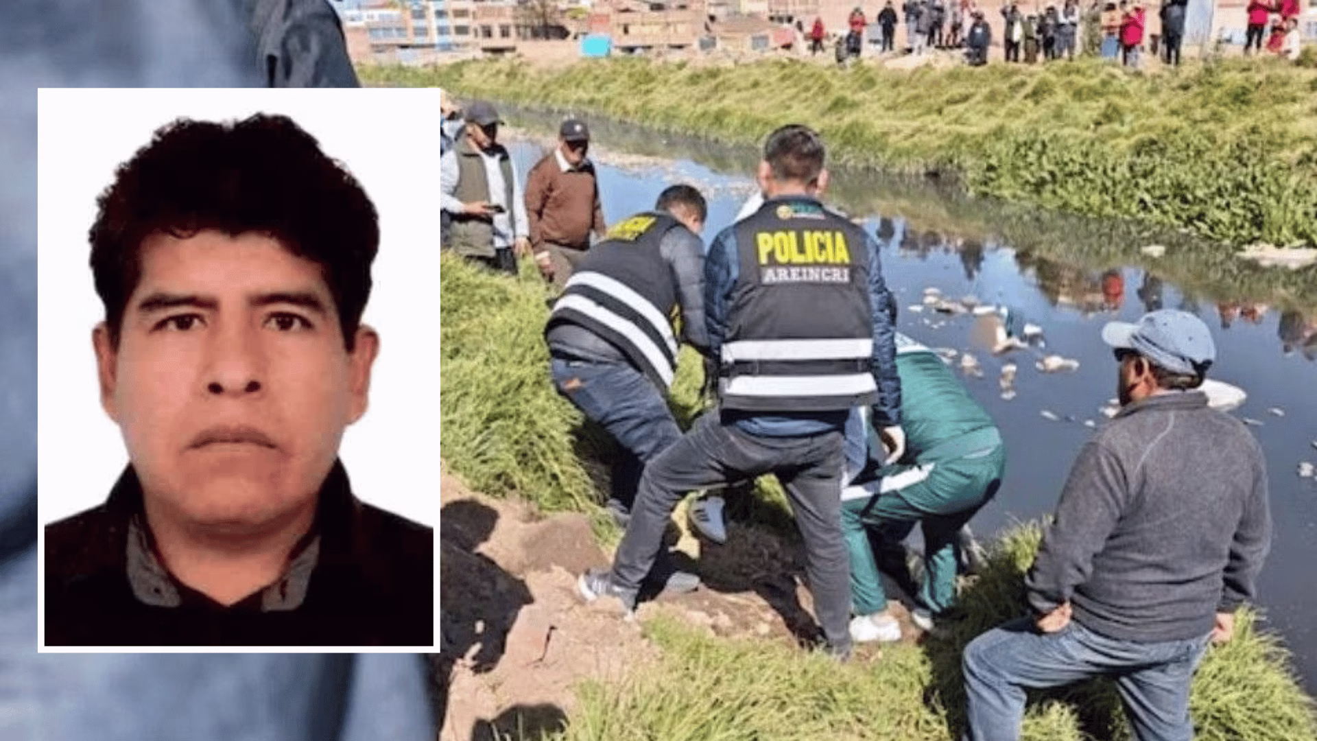 Juliaca: encuentran sin vida a transportista desaparecido en aguas del río Torococha.