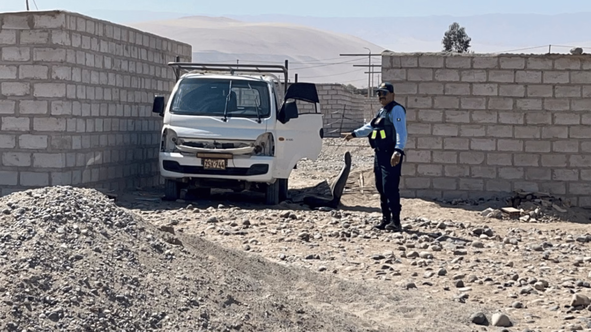Tacna: hallan camioneta robada y desmantelada en Viñani.