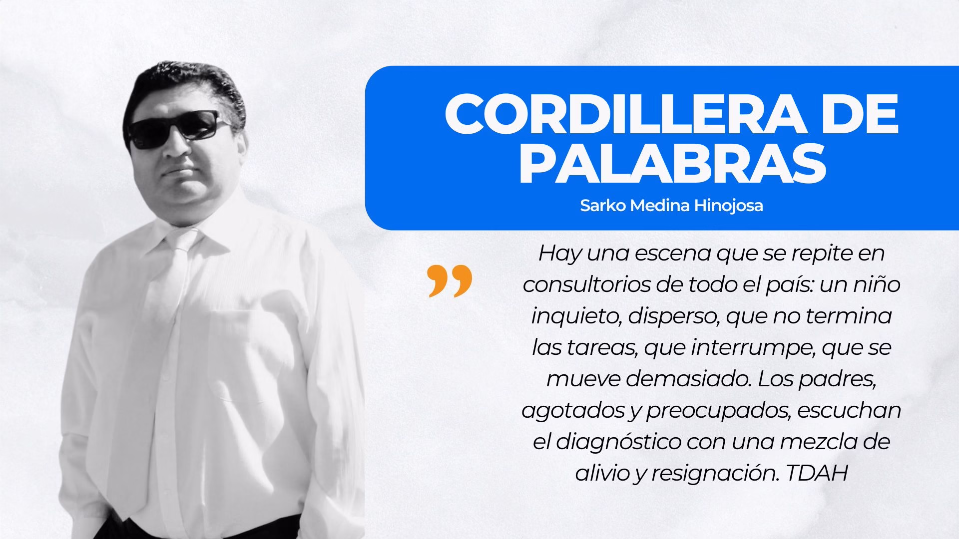 CORDILLERA DE PALABRAS | La mente que no cabe en la caja