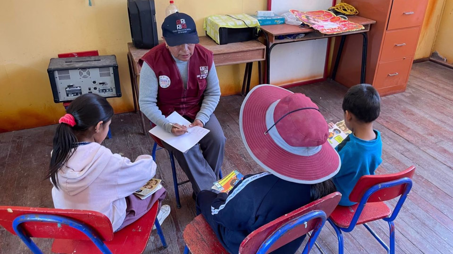 Justicia itinerante permitió resolver casos de identidad y alimentos en zonas vulnerables de Cotahuasi