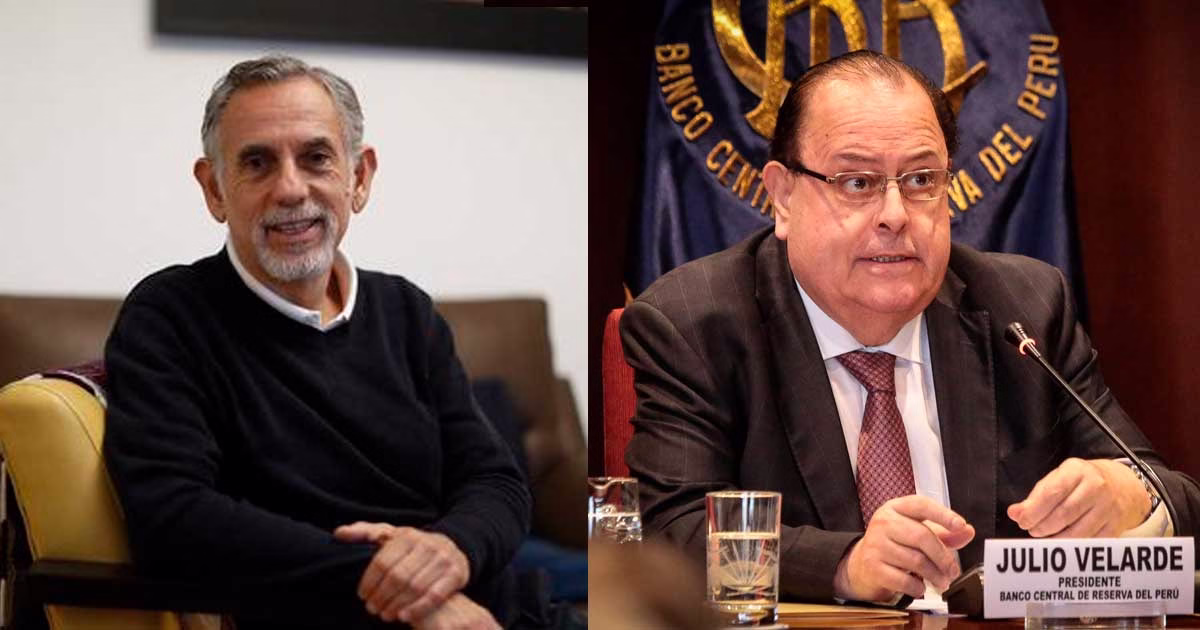 Pedro Francke respalda continuidad de Julio Velarde en el BCR y plantea estabilidad económica como prioridad 1 Pedro Francke respalda continuidad de Julio Velarde en el BCR y plantea estabilidad económica como prioridad 2026