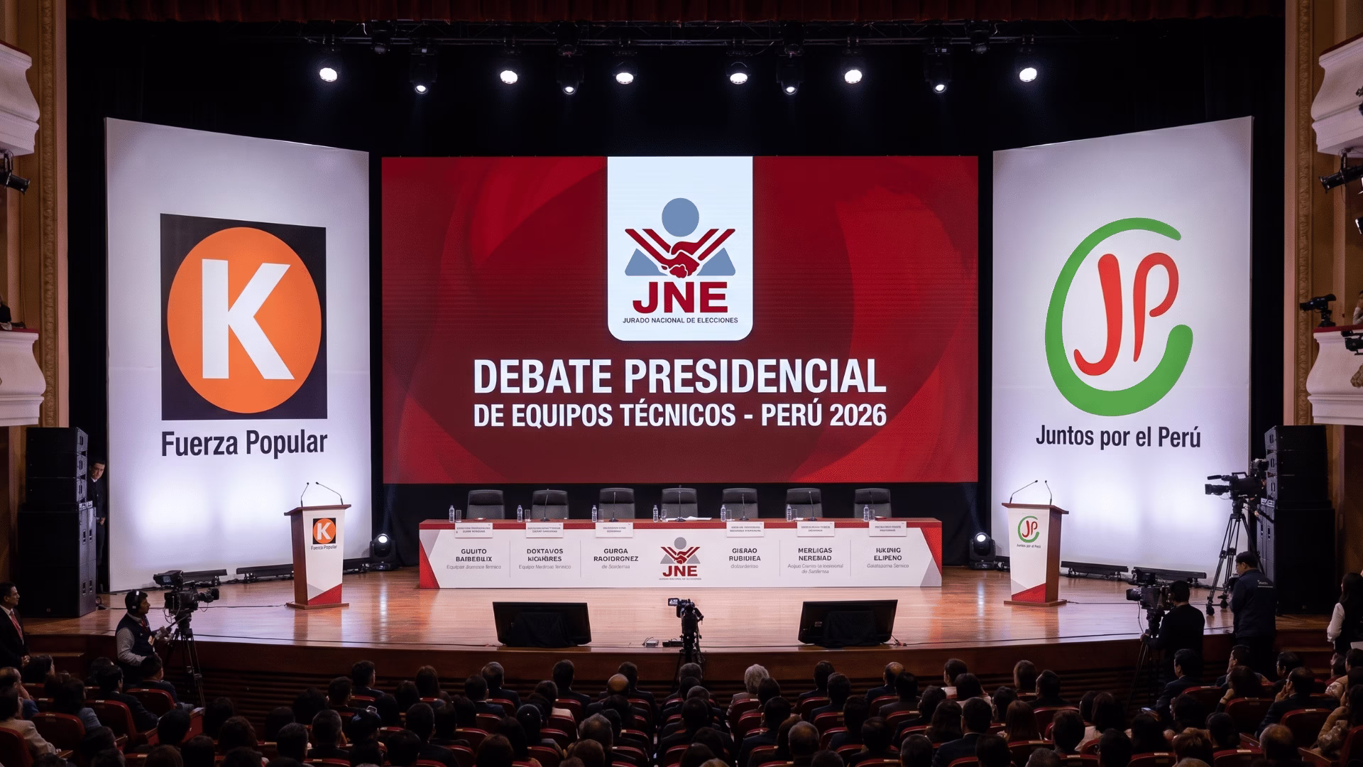 Equipos técnicos de Keiko Fujimori y Roberto Sánchez expondrán propuestas este 24 de mayo en debate clave rumbo a la segunda vuelta.