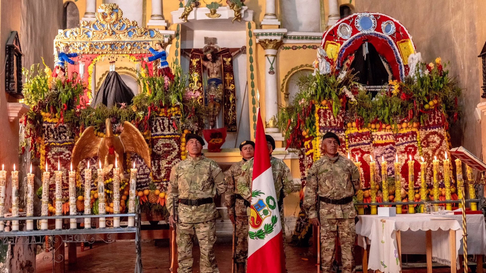 La Semana Santa de Cabanaconde es considerada una de las expresiones de fe más representativas del Valle del Colca