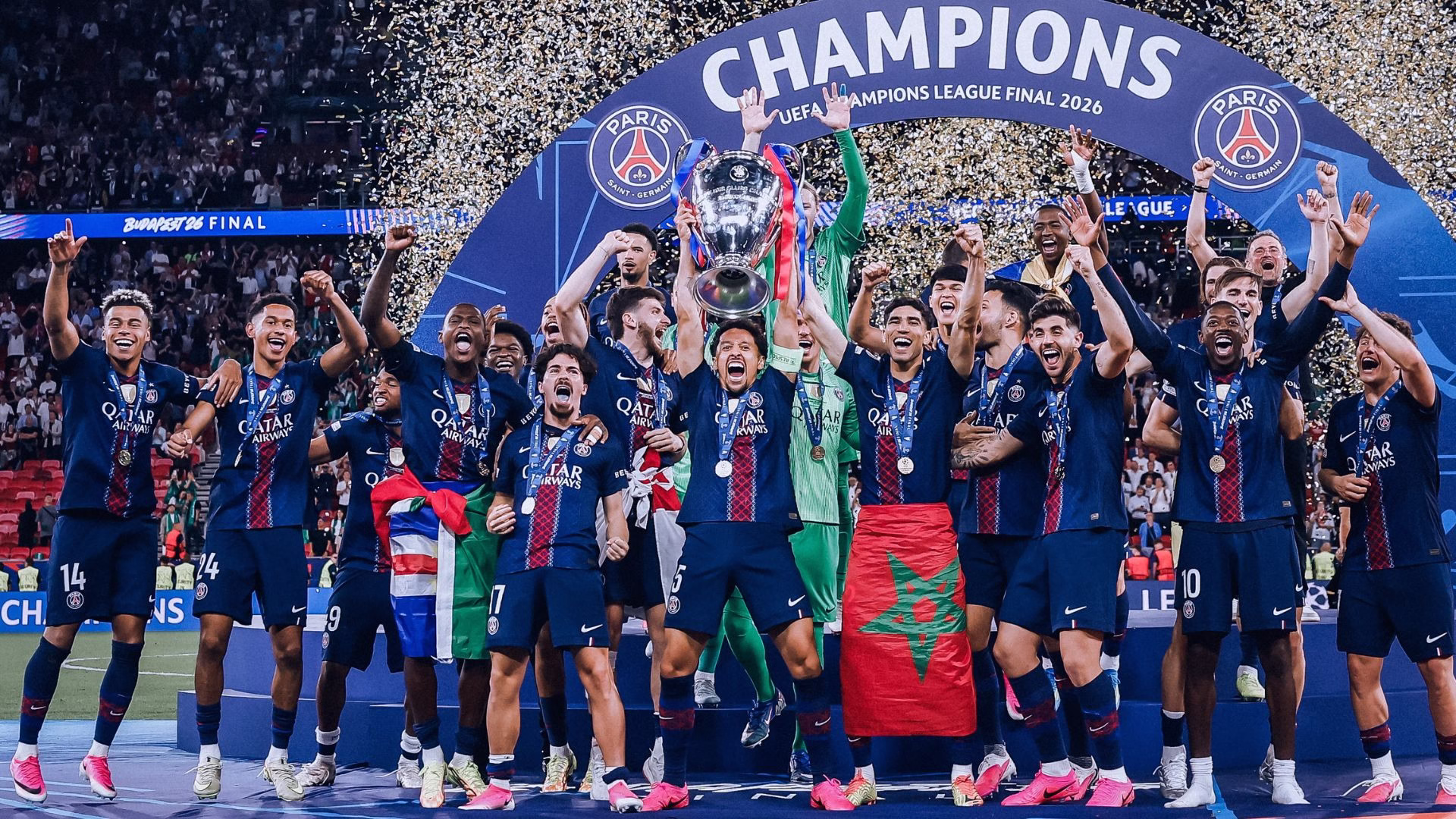 PSG conquista su segunda Champions consecutiva tras vencer al Arsenal en una vibrante final