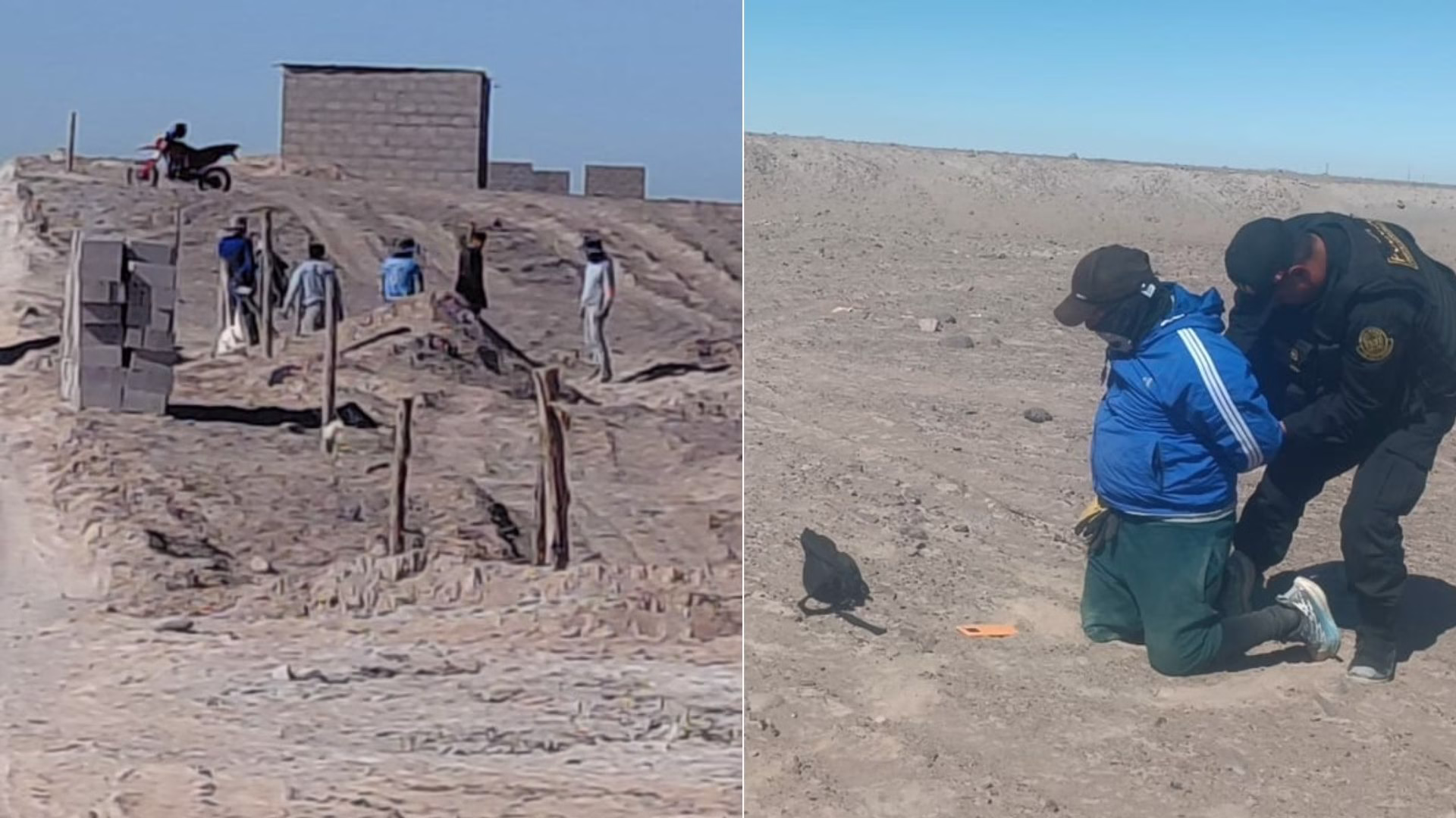 Arequipa: Policía desarticula banda "Los Usurpadores del Pedregal" tras amenazas con armas a pobladores